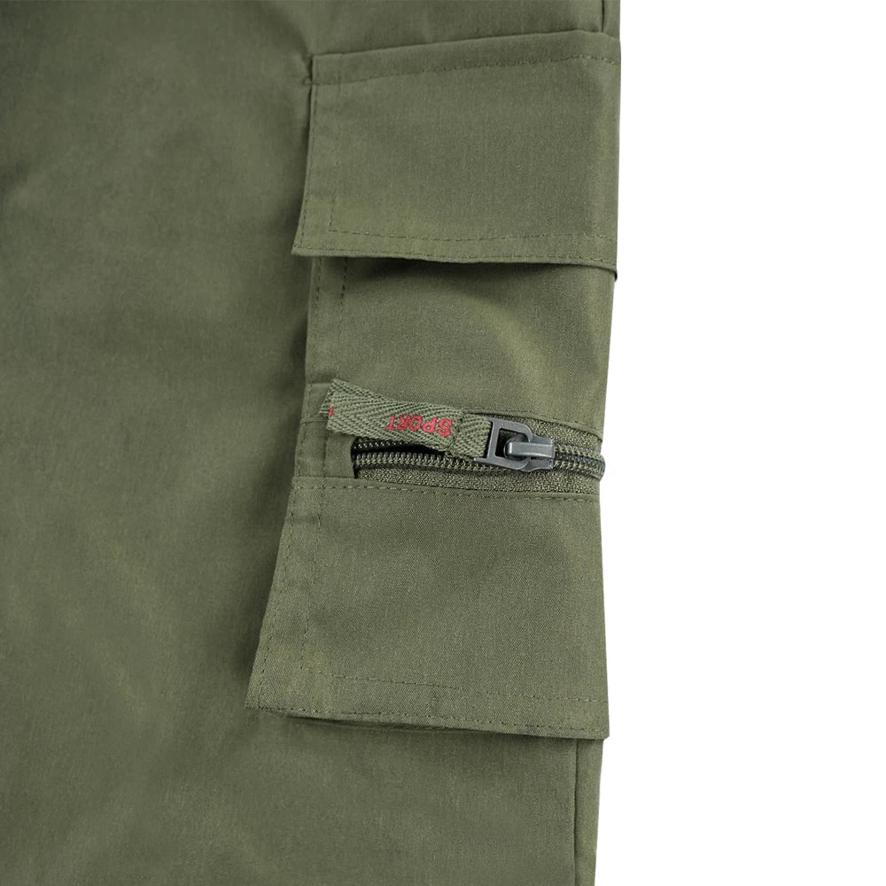 Men's Tactical Cargo Shorts Fashion Pocket Military Shorts Summer Camouflage Jogging Sports Casual Male Work Hiking Short Pants
