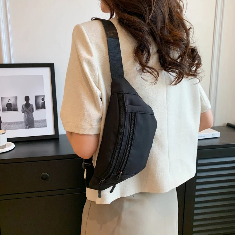 Fanny Pack Crossbody Shoulder Bag Chest Bag Belt Bag Sling Purse Waist Bag Outdoor Sport Travel Versatile Daily Bum Bag