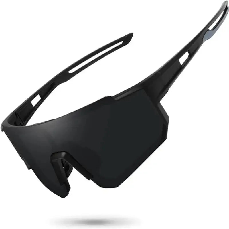 New Outdoor Riding Sunglasses One-piece Bicycle Windscreen European and American MEN'S Sports Sunglasses