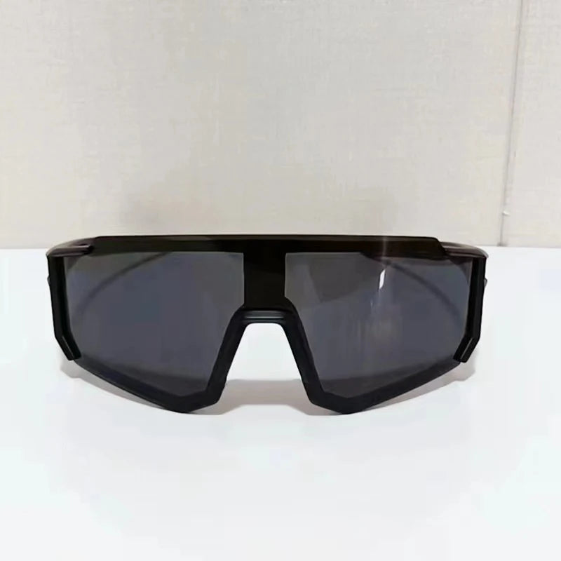 New Outdoor Riding Sunglasses One-piece Bicycle Windscreen European and American MEN'S Sports Sunglasses