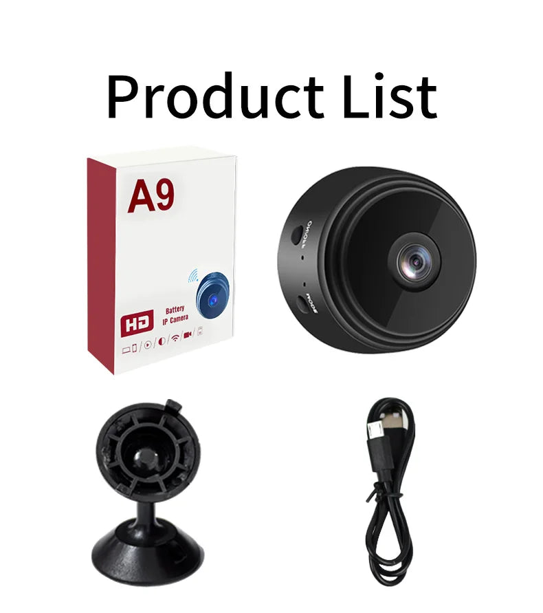 A9 Mini Camera WiFi Wireless Monitoring Security Protection Remote Monitor Camcorders Video Surveillance Smart Home