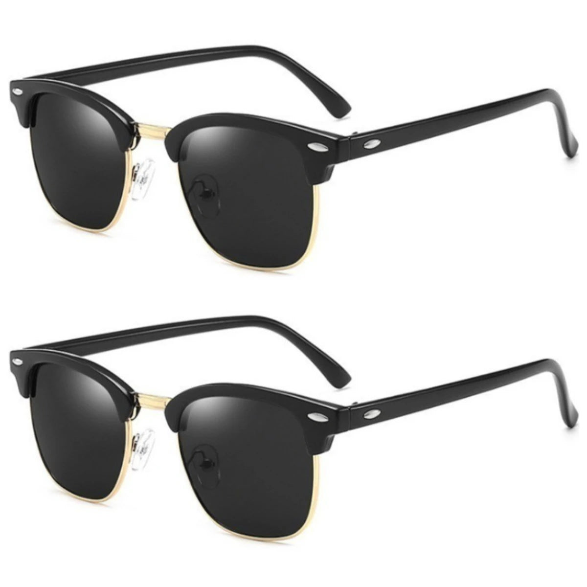 Classic UV Protection Summer Sunglasses for Men Oval Frame Driving Eyewear for Women