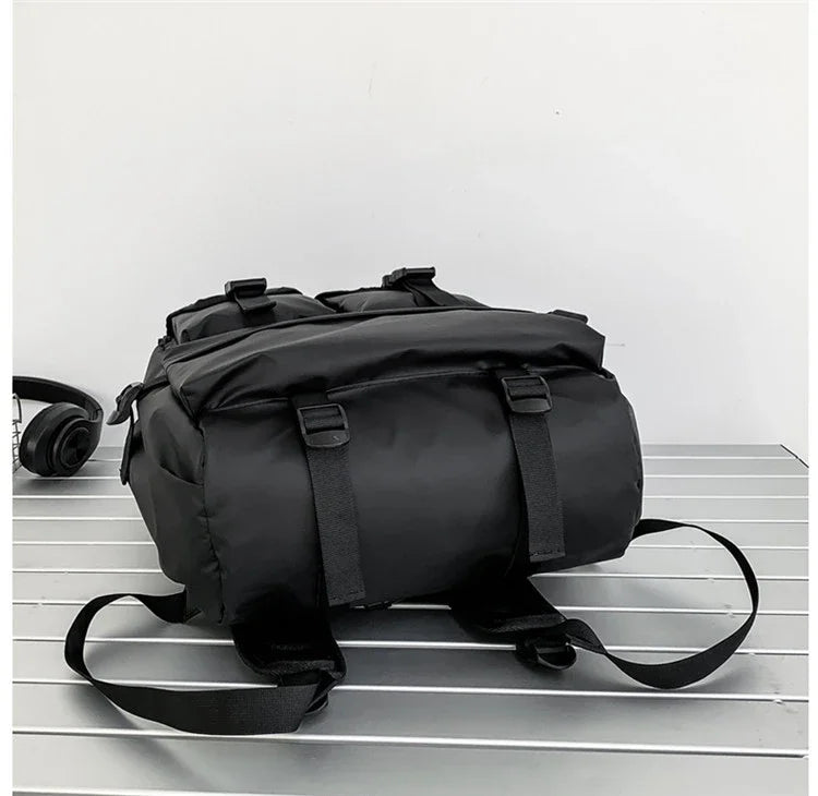 Large Capacity Backpack for Men Oxford Waterproof Sports Bag Women Men Casual Travel Backbag Trendy School Bags Leisure Handbag