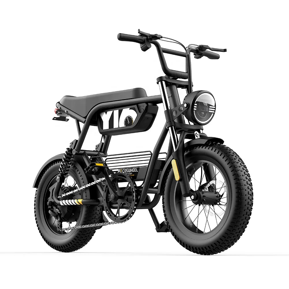 COSWHEEL Y16 Electric Bike Folding Hybrid City Road Bike Ebike Electric Bicycle